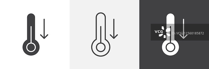 低温图标图形包图片素材