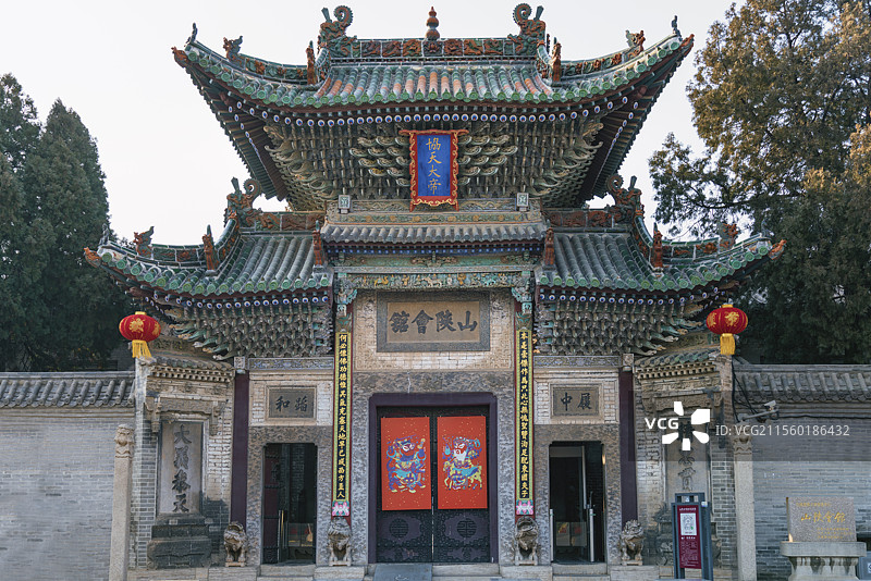 聊城山陕会馆图片素材