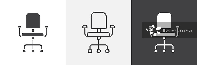 办公椅图标图形包图片素材