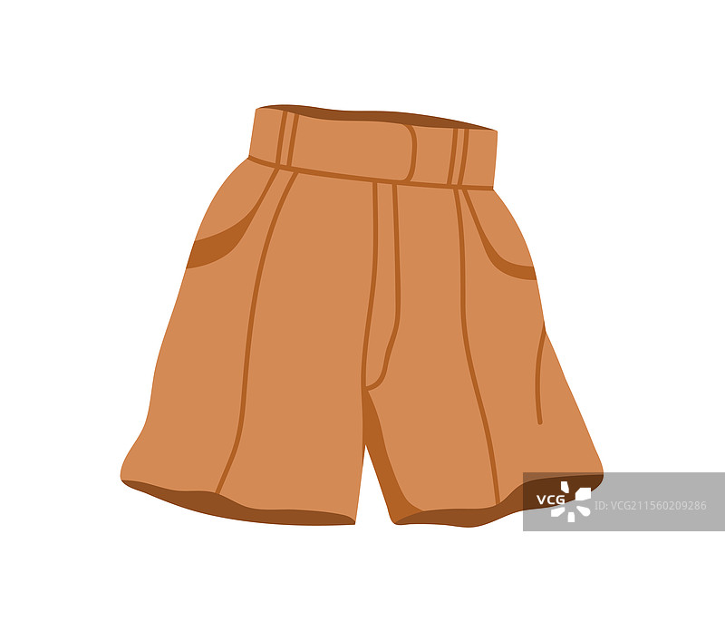 夏季短裤休闲优雅现代风格服装图片素材