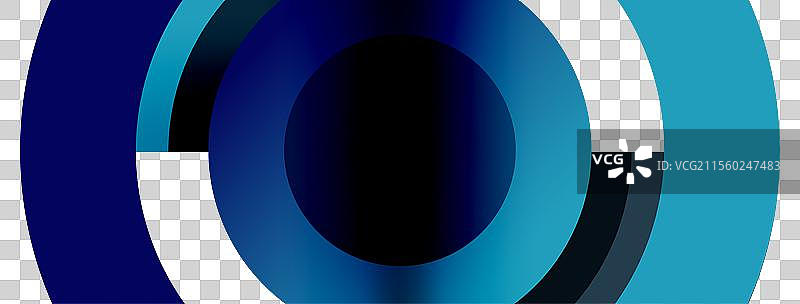 圆形元素和几何极简设计图片素材