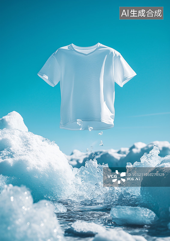 【AI数字艺术】在清洗衣服的概念图图片素材