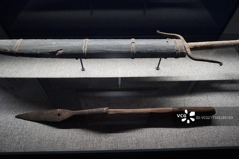 湖北省博物馆收藏的近代风云历史文物图片素材