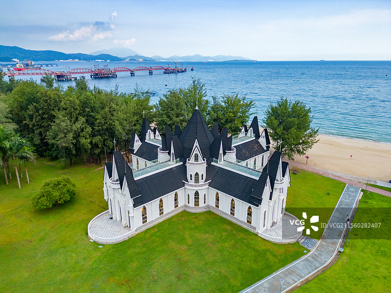 深圳大鹏新区玫瑰海岸婚纱基地图片素材