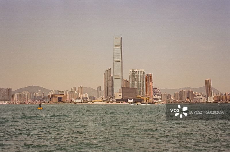 香港维港风景（复古胶卷 5203）图片素材