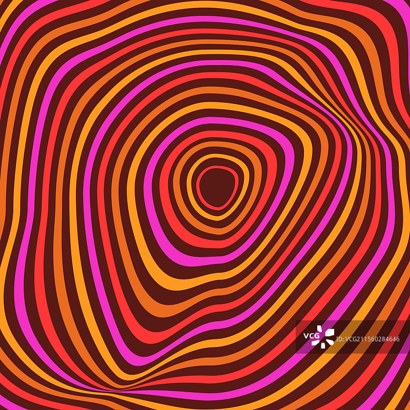 抽象迷幻的光学错觉圆圈图片素材