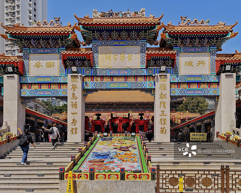 黄大仙祠香港黄大仙区图片素材