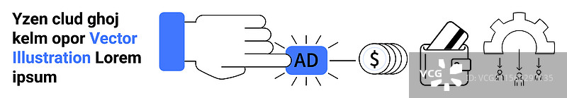 在线广告点击导致财务问题图片素材