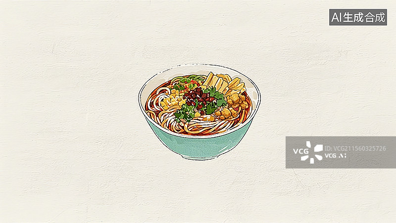 【AI数字艺术】螺蛳粉餐饮美食图片素材