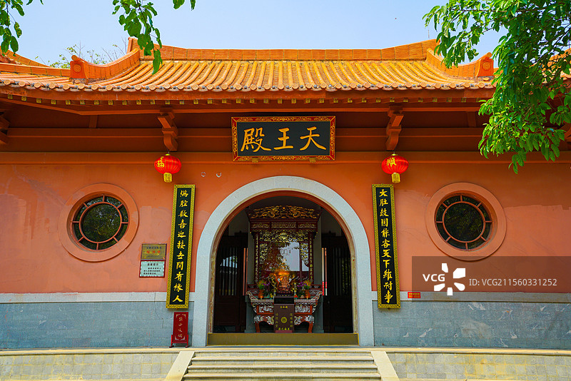 河源，福源寺，佛教寺庙之美！图片素材