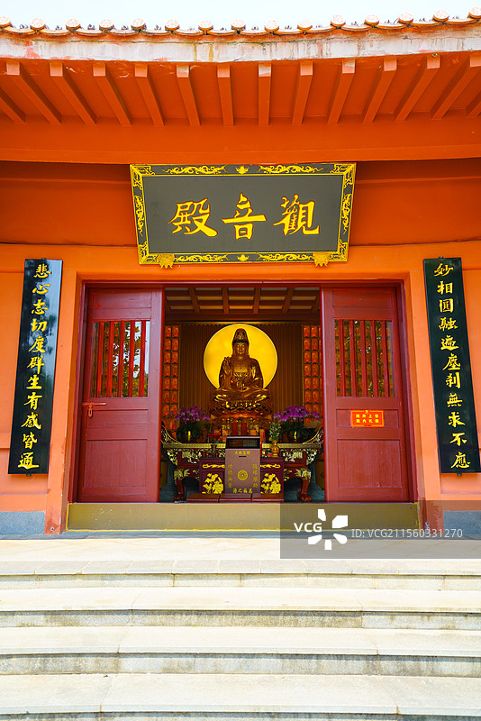 河源，福源寺，佛教寺庙之美！图片素材