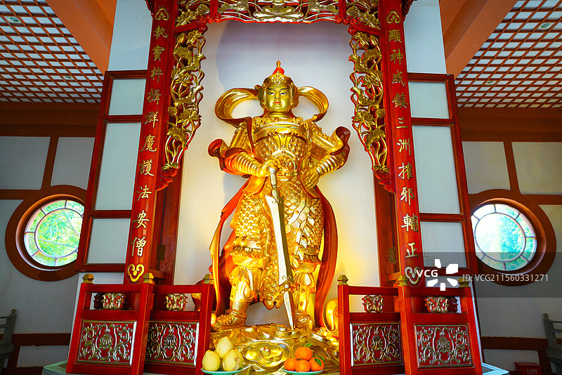 河源，福源寺，佛教寺庙之美！图片素材