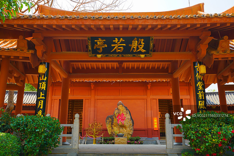 河源，福源寺，佛教寺庙之美！图片素材