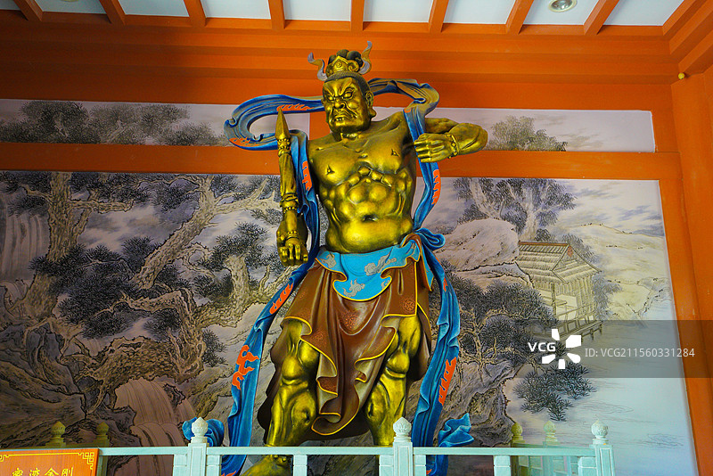 河源，福源寺，佛教寺庙之美！图片素材