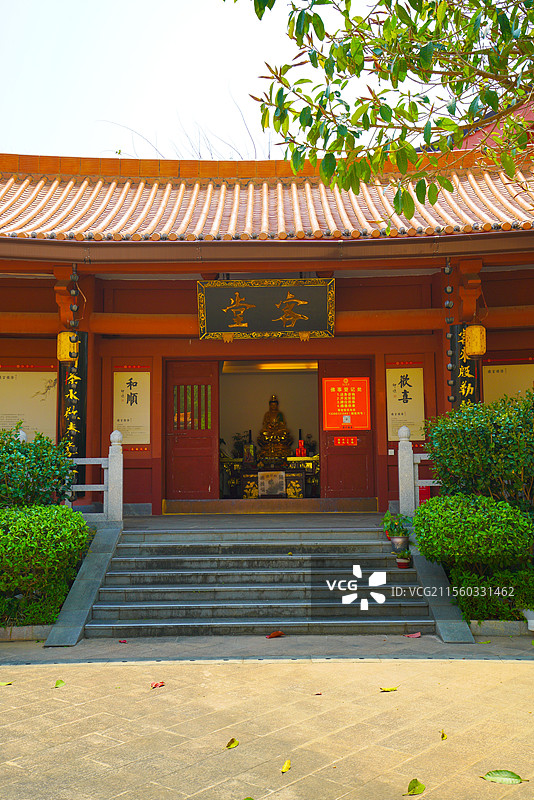 河源，福源寺，佛教寺庙之美！图片素材