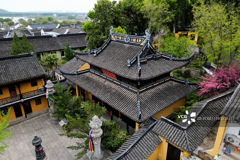 苏州铜观音寺 光福古镇图片素材