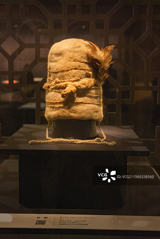 夏朝毡帽图片素材