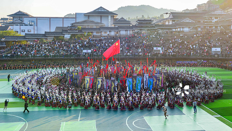 雷山县鼓藏节图片素材