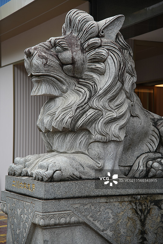 石狮子图片素材