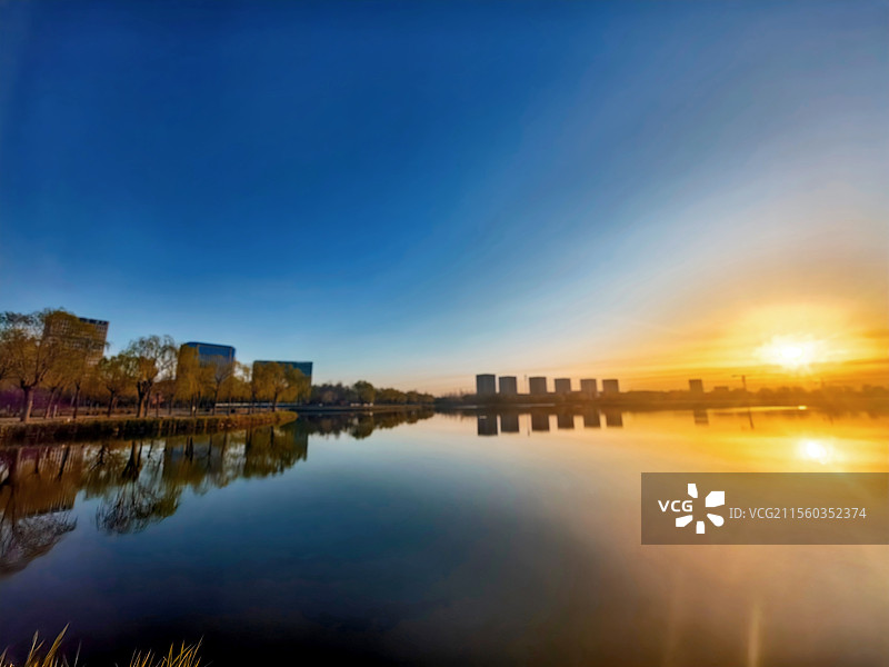 武清区中央湖图片素材