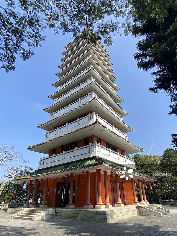 增城何仙姑塔图片素材