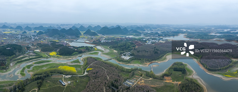 贵州平坝樱花--乡村旅游图片素材