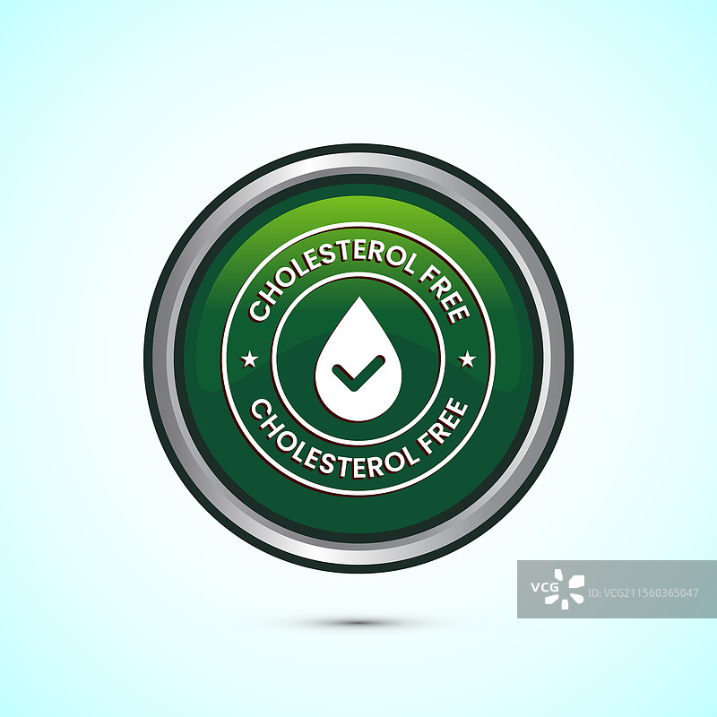 无胆固醇图标 无胆固醇徽章图片素材