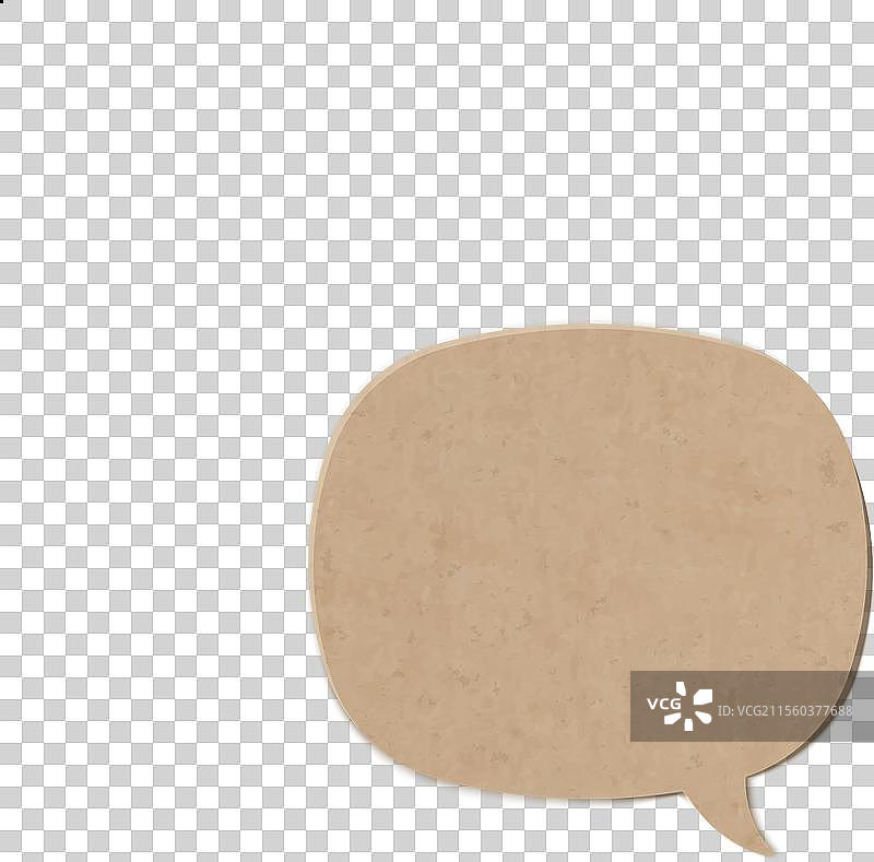 纸板对话气泡图片素材
