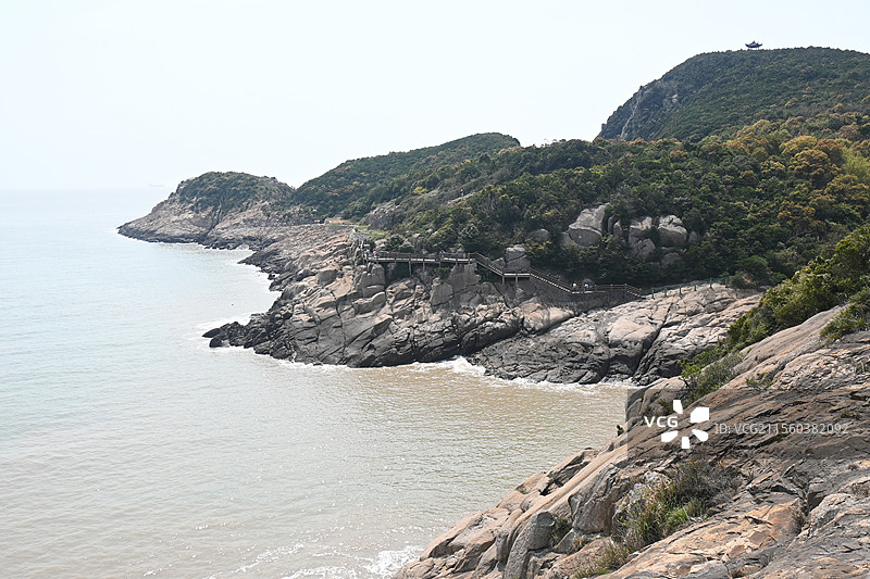 浙江舟山桃花岛-桃花寨图片素材