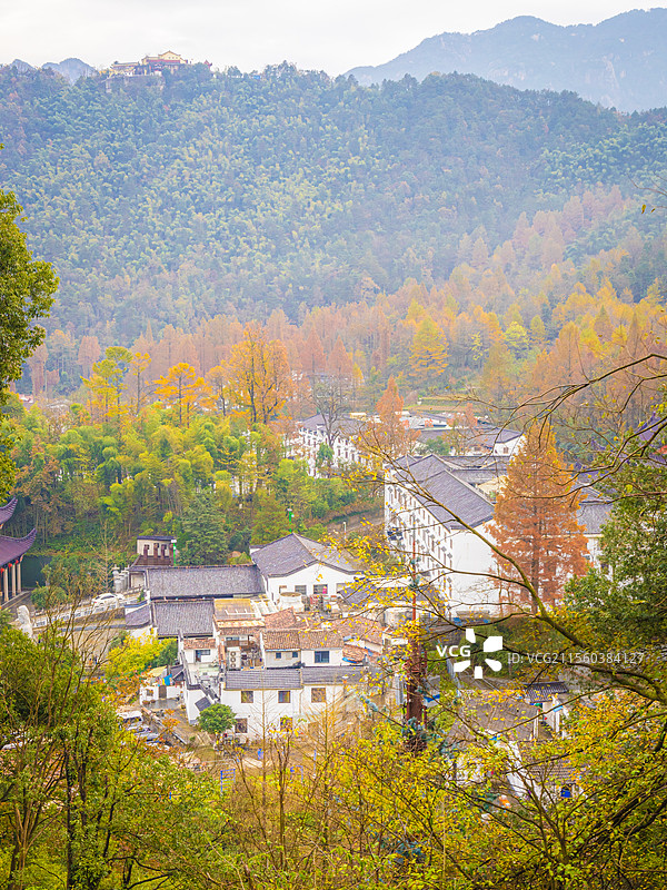 中国四大佛教名山九华山图片素材