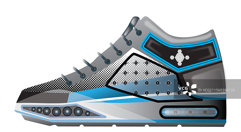 高帮篮球鞋图片素材