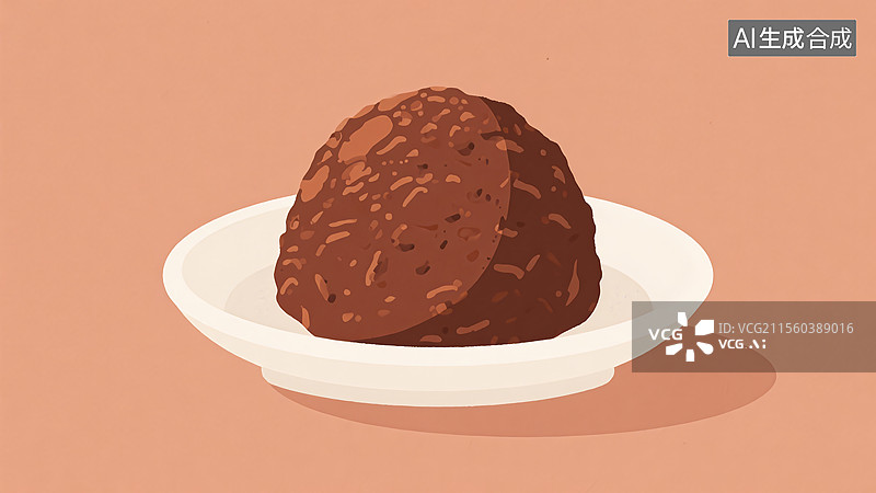 【AI数字艺术】传统美食松露巧克力图片素材