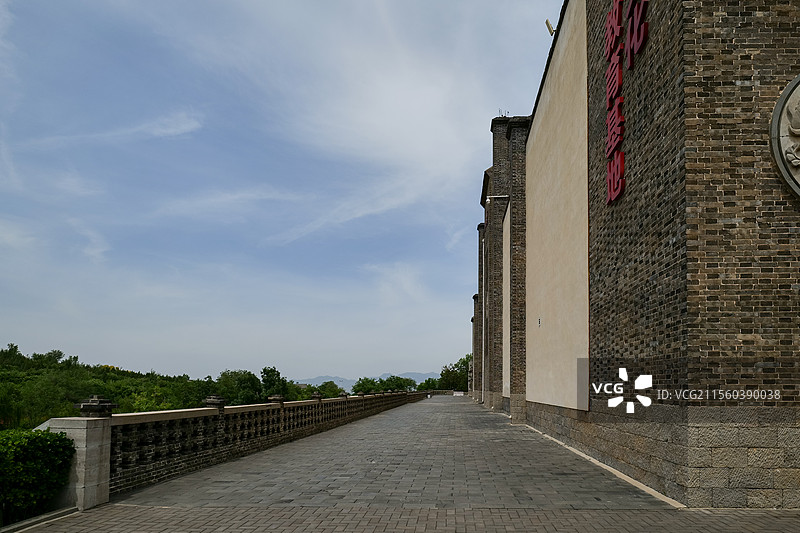 山东济南朱家峪景区-闯关东文化展览馆图片素材