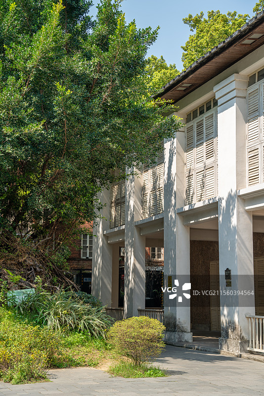 福州烟台山公园西洋建筑老洋房图片素材