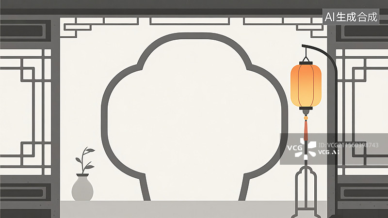 【AI数字艺术】走马灯图片素材
