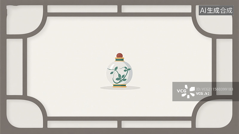 【AI数字艺术】鼻烟壶图片素材