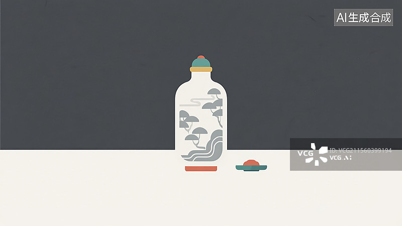 【AI数字艺术】鼻烟壶图片素材