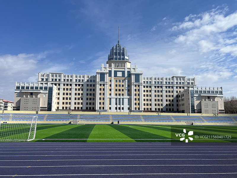 黑龙江大学操场图片素材