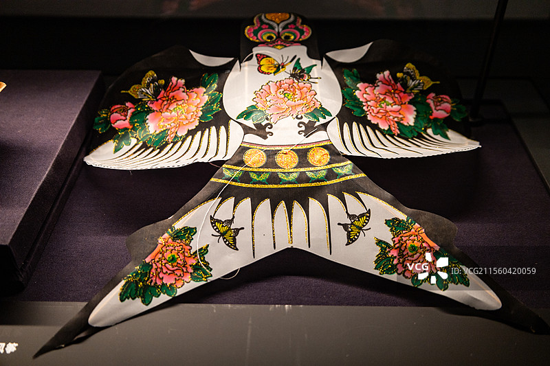 广东文学馆藏风筝图片素材