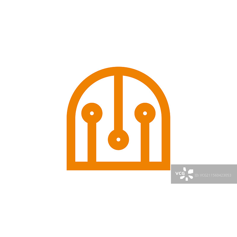 抽象窗户室内木质标志图片素材