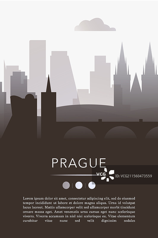 布拉格城市网站展示模板图片素材
