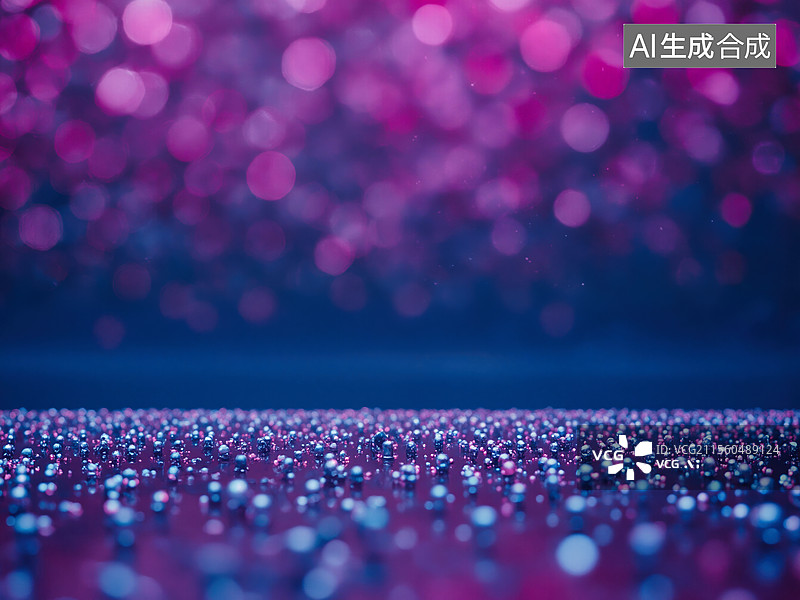 【AI数字艺术】紫色梦幻图片素材