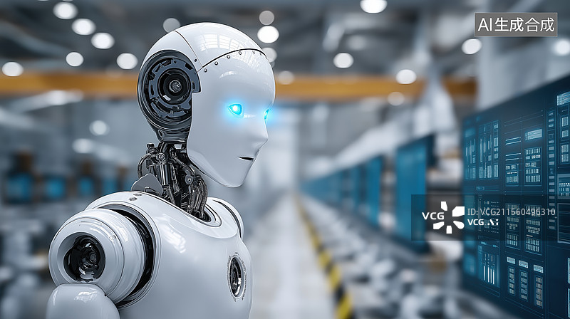 【AI数字艺术】机器人图片素材