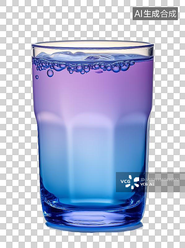 【AI数字艺术】免扣元素玻璃杯3d图标图片素材