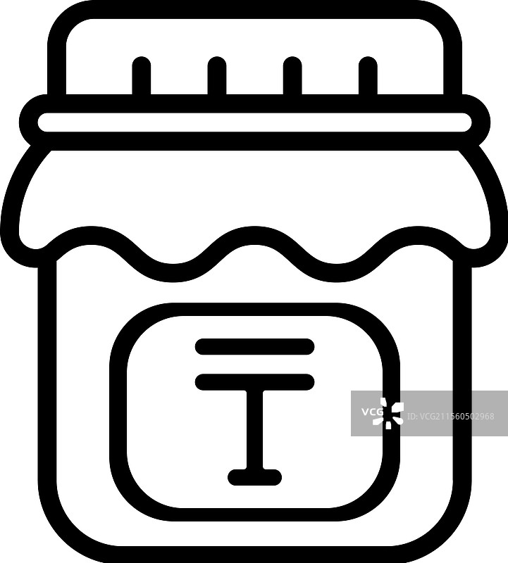 一罐中孤立的坚戈货币轮廓图片素材