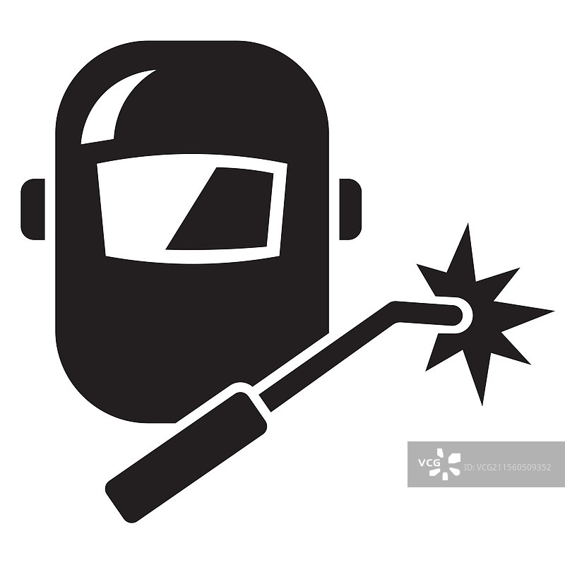 焊接面罩图标图片素材