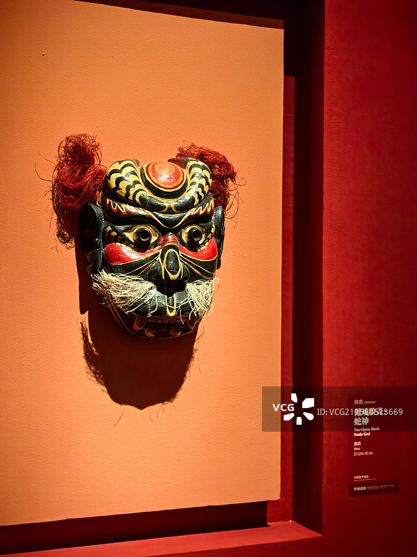 蛇神面具图片素材