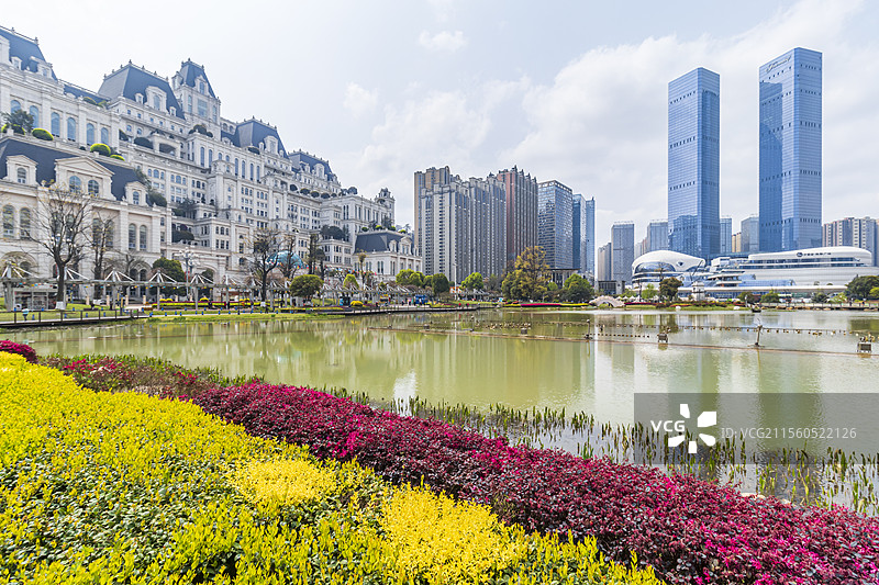 贵阳花果园中央商务区图片图片素材