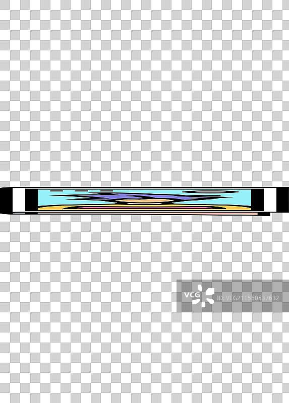 可爱的漫画彩色图标图片素材