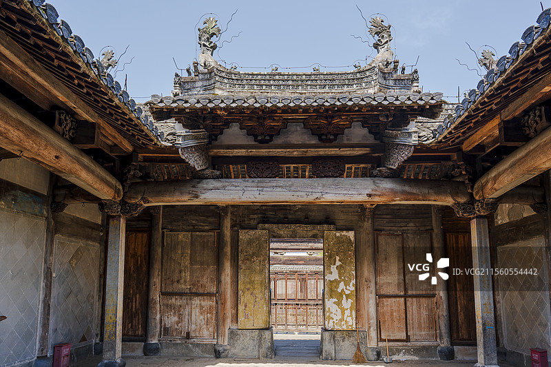 安徽昌溪村员工支祠图片素材